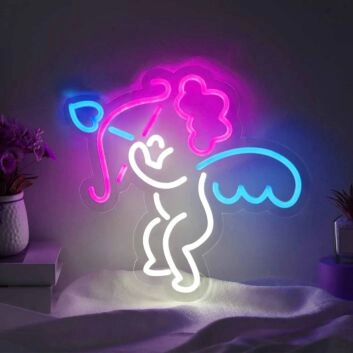 Cupid&#039;s Arrow of Love Neon Light