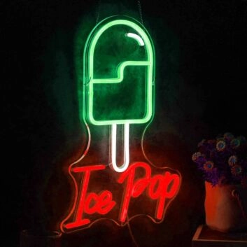 Customize Refreshing Ice Pop Neon Sign
