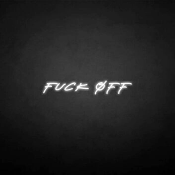 fxxk off neon sign