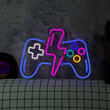 Video Game Console Neon Sign