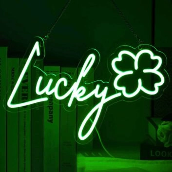 Lucky Clover Neon Sign
