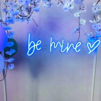 Be Mine Heart Neon Sign