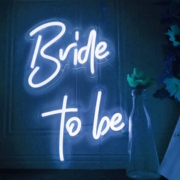 Bride to Be Wedding Neon Sign