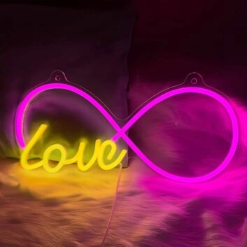 Infinite Love Neon Sign