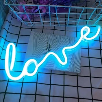LOVE Wedding Style 3 Neon Sign