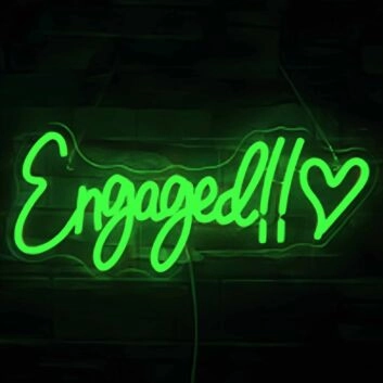 Engaged Neon Sign