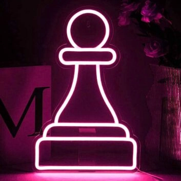 Pawn Chess Piece LED Light
