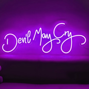 Demonic Delight Neon Sign