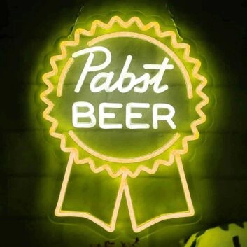 Pabst Beer Blue Ribbon LED Sign
