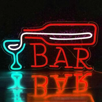 Customize Pouring Beer Neon Sign