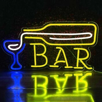 Customize Pouring Beer Neon Sign
