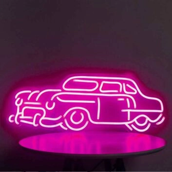 Vintage Car Neon Sign