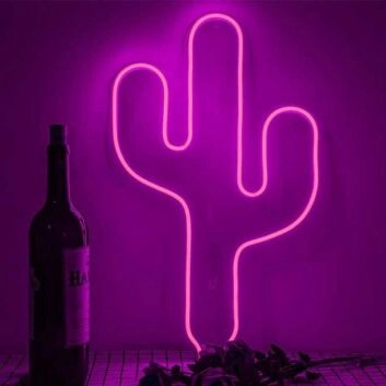 Cactus Neon Sign