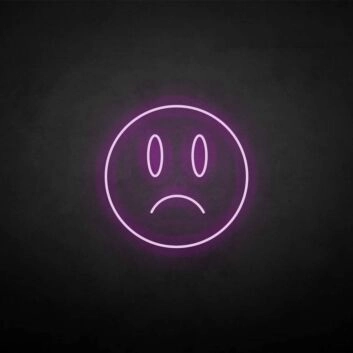 &#39;Wry Smile&#39; neon sign