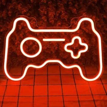Cool Gaming Keyboard Neon Sign