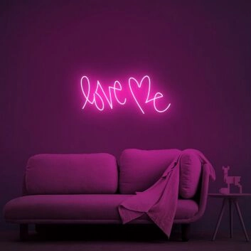 Love Me Neon Sign for Romantic and Loving Ambiances