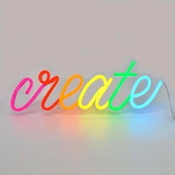 Create Neon Sign for Inspirational and Creative Spaces