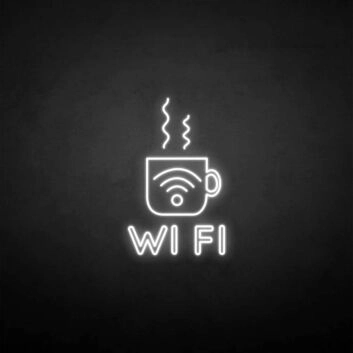 WIFI 3&#39; neon sign