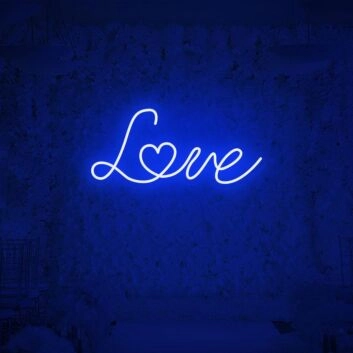 Love Neon Sign for Romantic and Loving Spaces