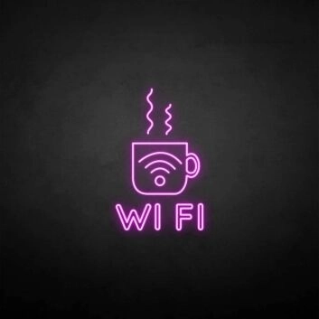 WIFI 3&#39; neon sign