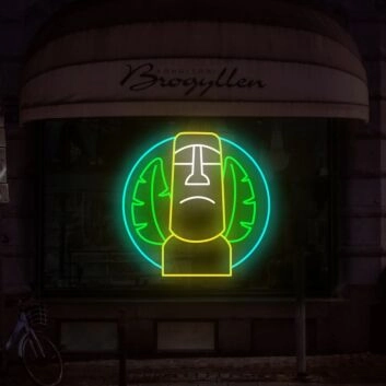 Tiki Neon Sign for Tropical and Fun Spaces