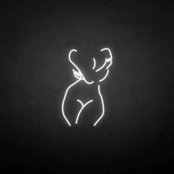 &#39;Women body&#39; neon sign