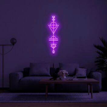 Libra Neon Sign for Zodiac and Astrology Fans