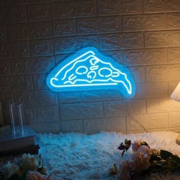 Pizza Neon Sign for Pizzerias and Dining Areas
