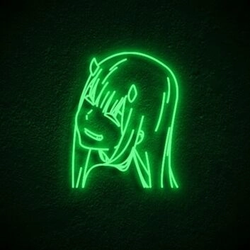 Zero Two Neon Sign for Anime Lovers
