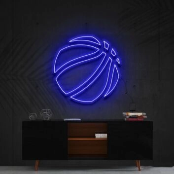Ball Is Life Neon Sign for Sports Enthusiasts