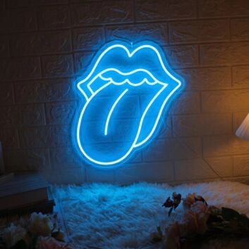 Rolling Stones Neon Sign for Music Lovers and Fans