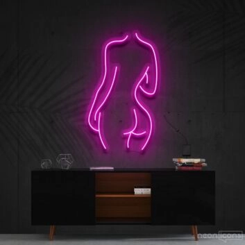 Body Outline Neon Sign for Artistic and Unique Decor