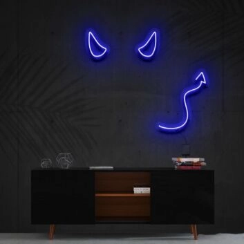 Devil Horns Neon Sign for Edgy and Unique Decor