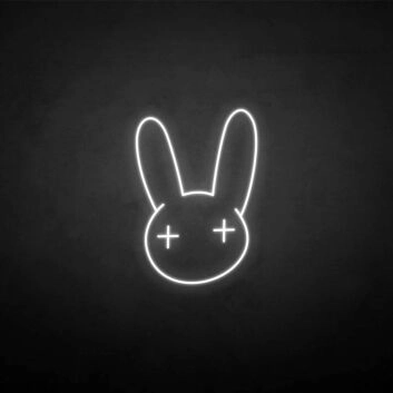 Rubbit 2&#39; neon sign