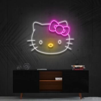 Hello Kitty Multicolour Neon Sign for Fans and Playful Decor