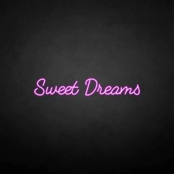 &#39;Sweet dream&#39; neon sign