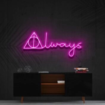 After All This Time Always Neon Sign for Romantic and Inspirational Decor