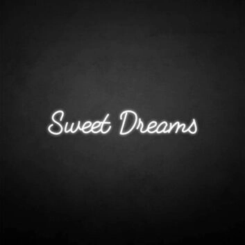 &#39;Sweet dream&#39; neon sign