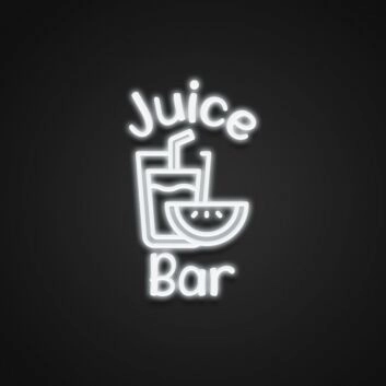 Juice Bar Neon Sign for Refreshing and Fun Spaces