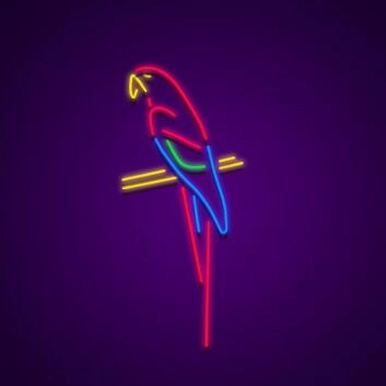 Parrot Neon Sign for Tropical and Fun Decor