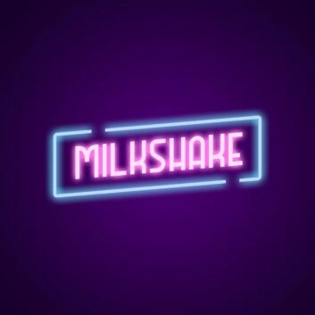 Milkshake Neon Sign for Fun and Refreshing Spaces