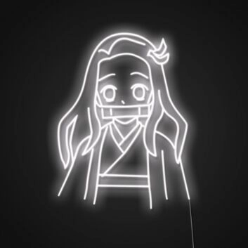 Demon Slayer Nezuko Neon Sign for Anime Fans