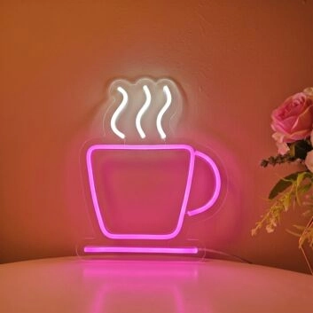 Coffee Neon Sign for Cafes and Coffee Shops