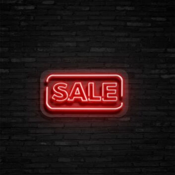 Sale Neon Sign for Businesses and Shops