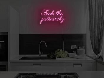 Fck The Patriarchy Neon Sign for Bold and Empowering Spaces