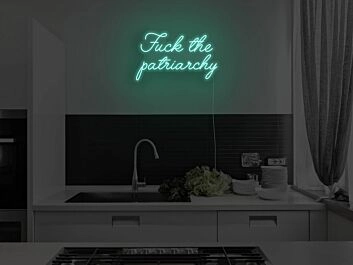 Fck The Patriarchy Neon Sign for Bold and Empowering Spaces