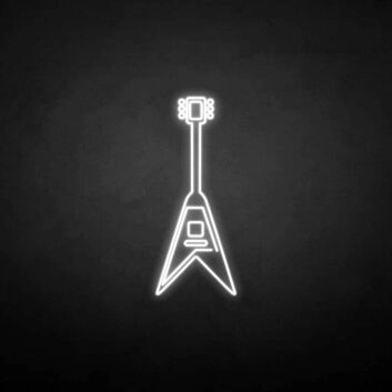 &#39;Electric Guitar&#39; neon sign