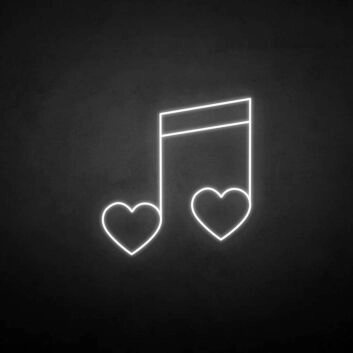 &#39;Love Music&#39; Neon Sign