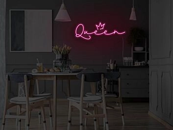 Queen Neon Sign for Empowering and Regal Decor