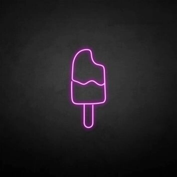 Ice cream2&#39; neon sign